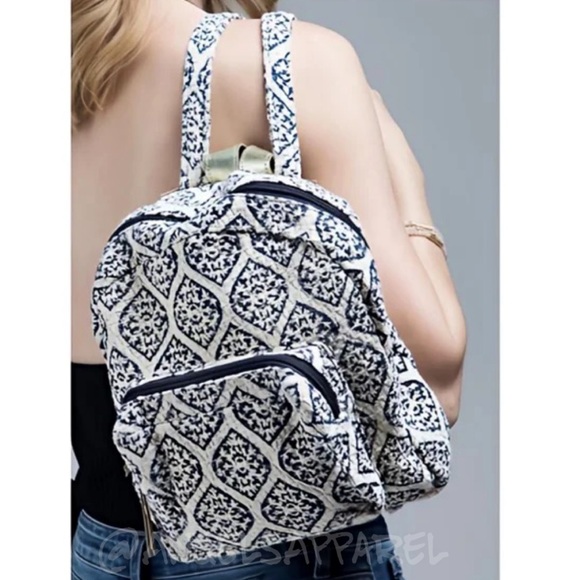 Beautiful Marquis Pattern Backpack, Handmade by:Ruggine, NEW✔️ - Picture 3 of 9